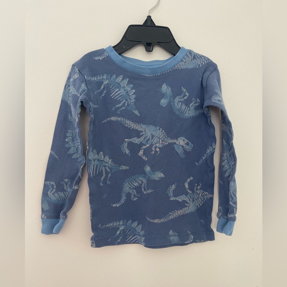 Burt’s Bees Blue Dino Shirt